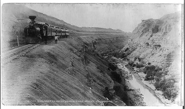 Drainage canal of Nochistongo, [Mexico], 1884