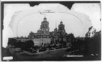 Mexico - the cathedral [Mexico City], 1884