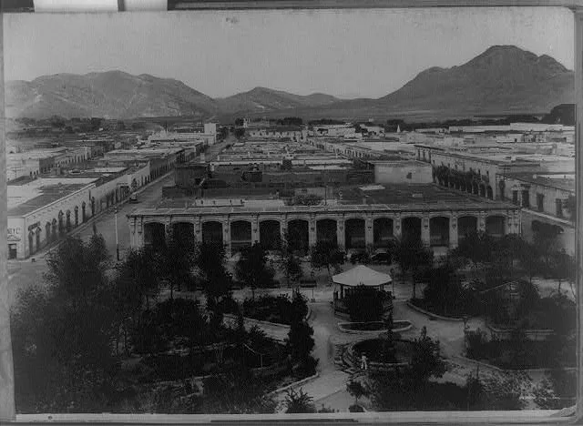 Chihuahua from the cathedral, 1884
