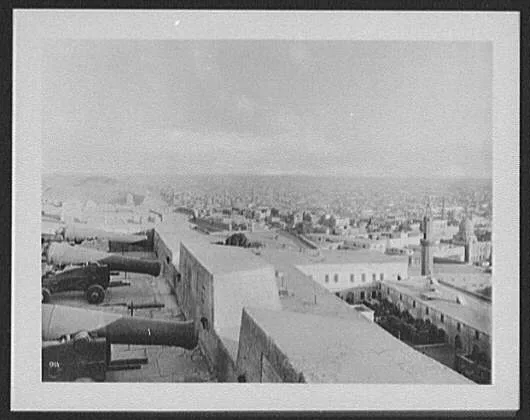 Cairo - panorama from the Citadel - right half, Egypt, Cairo, 1894