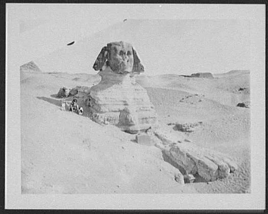 The Sphinx, Egypt, Jizah, 1894