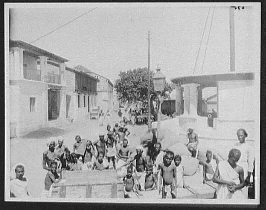 Tuticorin - custom-houses and post office, India, Tuticorin, 1895