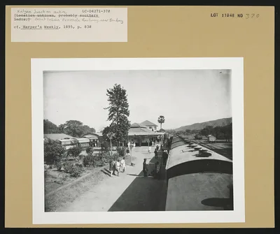 Kalyan Junction station on the Great Indian Peninsula Railway near…, India, Kalyan, 1895