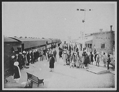 Railway station at Chaman, near Kojak Tunnel, Pakistan, Chaman, 1895