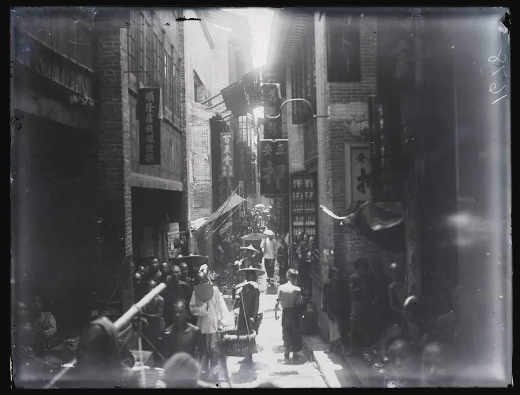 Tang-Lang St., Canton, Guangzhou, China, 1895