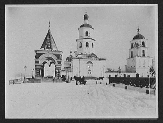 Irkutsk - church, Irkutsk, Russia, 1896