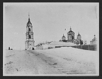 Vosnesenskaya, near Irkutsk - churches, Russia, 1896