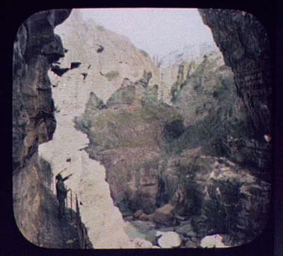 In the gorge below Constantine, Algeria, Constantine, 1894