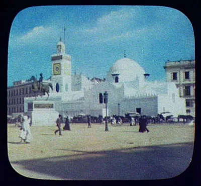 Algiers - the new Mosque Djamaa, El-Djedid, Algiers, Algeria, 1894