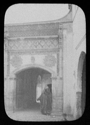 Tangier - gate to the custom house, Morocco, Tangier, 1894