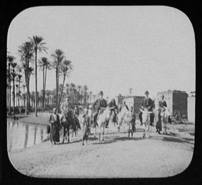 World Transportation Commission on the site of ancient Memphis, Egypt, Memphis, 1894