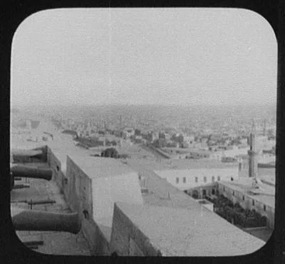 Cairo - panorama from the Citadel - right half, Cairo, Egypt, 1894