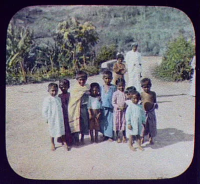 Children at Bandarawela, Sri Lanka, Bandarawela, 1895