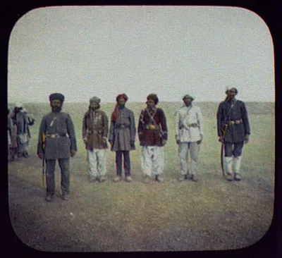 Mohammed Yusef and the Ameer's Guard at Chaman, Pakistan, Chaman, 1895