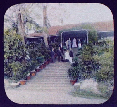 WTC [i.e. World Transportation Commission] and railway officials…, Peshawar, India, 1895