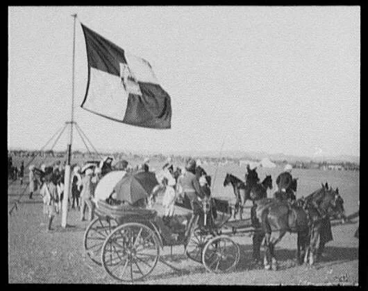 Military review at Jammu, India, Jammu, 1895
