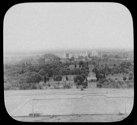 Temples of Jammu from distance, India, Jammu, 1895