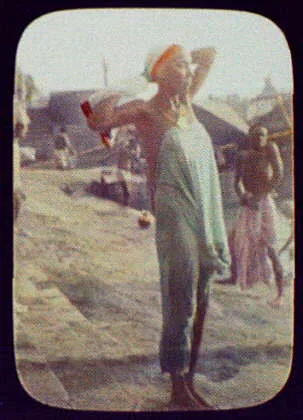 Benares - at the bathing ghats, India, Varanasi, 1895