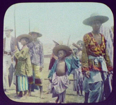 Men and boys, Thailand, 1895