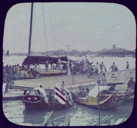 Shanghai - from the Japanese steamship landing, Yantai, China, 1895