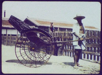 Jinricksha, China, 1895