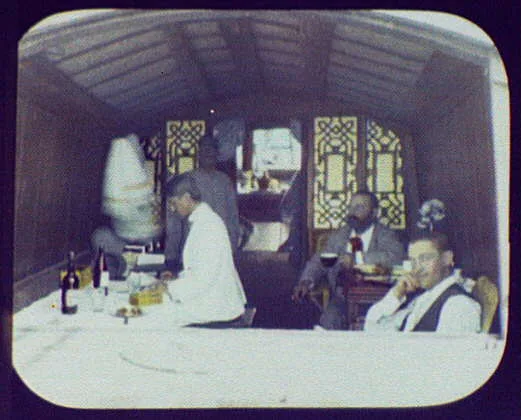 Cabin interior of WTC [i.e. World Transportation Commission]…, China, 1895