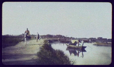 On the grand canal between Tong-chow and Peking, China, 1895