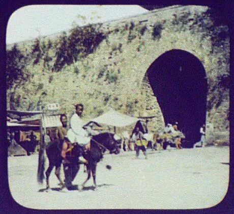 Peking - gateway in wall leading toward palace, Beijing, China, 1895