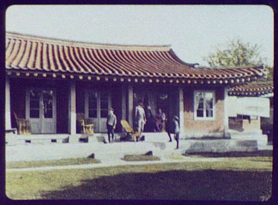 Home of a wealthy Chinese, China, 1895