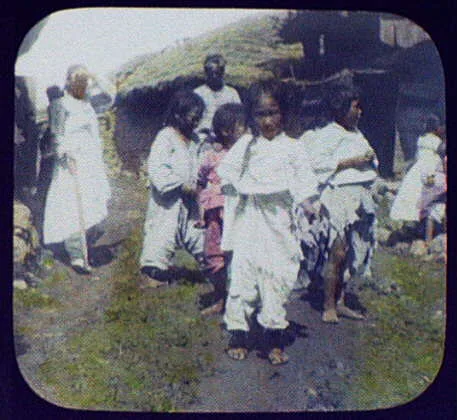 Group of children, Korea, 1895