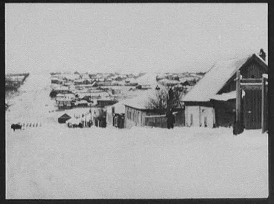 Khabarovsk - right half of panoramic view, looking across to the main…, Russia, Khabarovsk, 1895