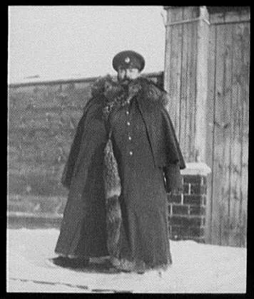 Blagovestchenck [i.e. Blagoveshchensk] - Police Chief in front of…, Russia, Blagoveshchensk, 1895