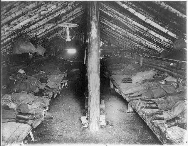 [Interior of convict barracks, Khabarovsk area], Khabarovsk, Russia, 1895