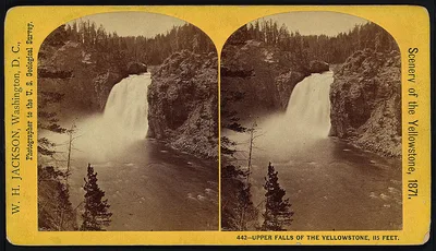 Upper Falls of the Yellowstone, 115 Feet, 1871