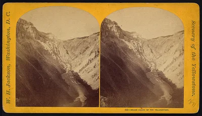 Grand Canyon of the Yellowstone, 1871