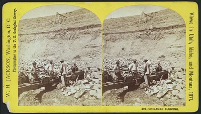Chinamen sluicing, 1871