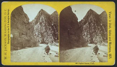 Ogden Canon, Utah, 1871