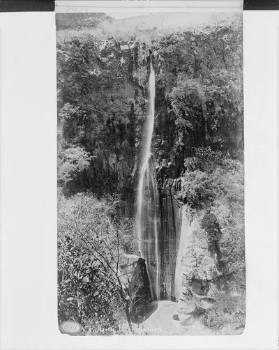 Falls in the Barranca, Mexico, 1884