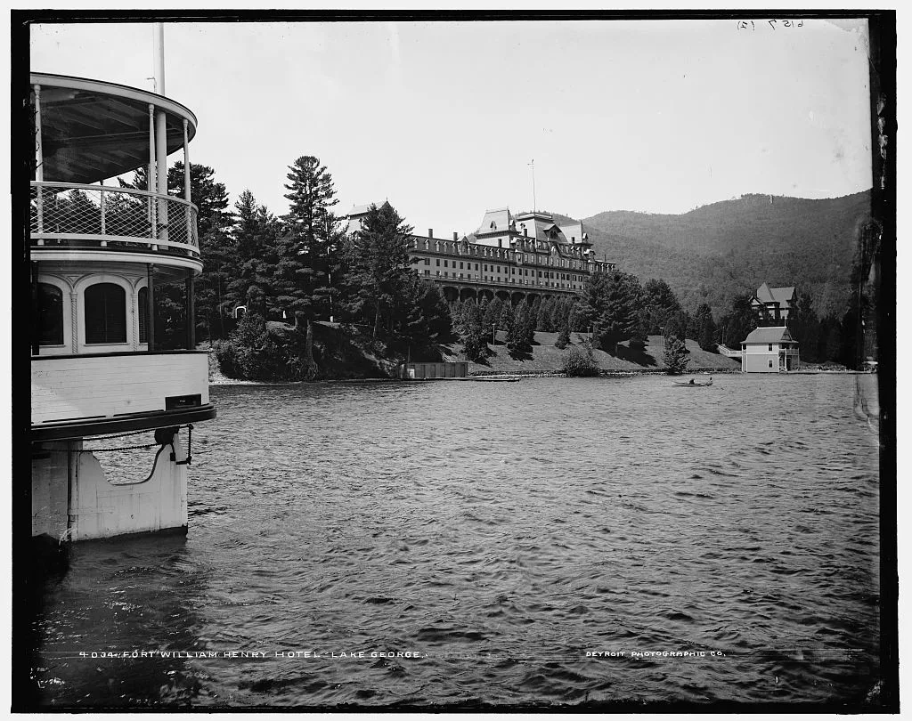 Fort William Henry Hotel, Lake George, New York (State), 1880