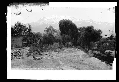 Iztacchihuatl [sic] from Amecameca, Mexico, Amecameca De Juarez, Iztaccihuatl, 1880