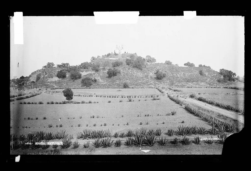 Cholula, the Pyramid [Gran Piramide], Mexico, Cholula De Rivadabia, 1880