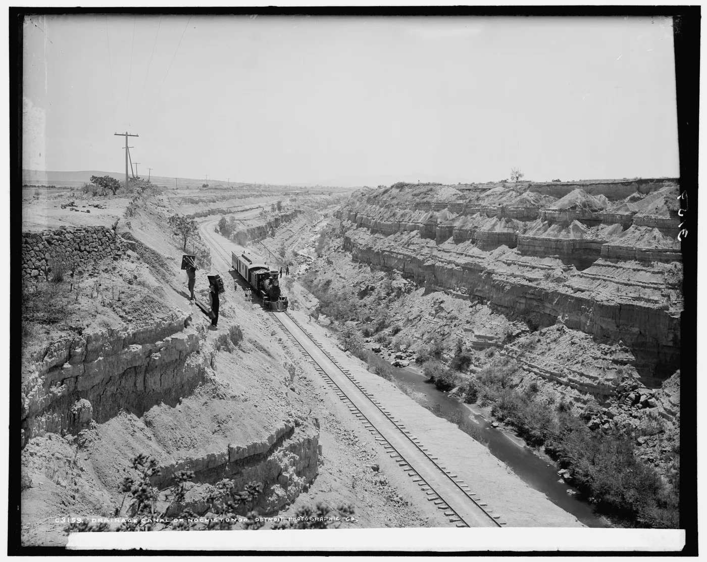 Drainage canal of Nochistongo, Nochistongo, Mexico, 1880