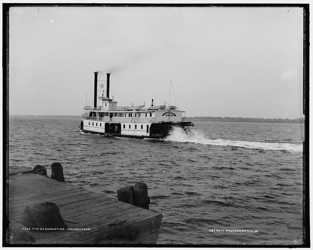 St. Augustine, Indian River, The, Florida, 1880