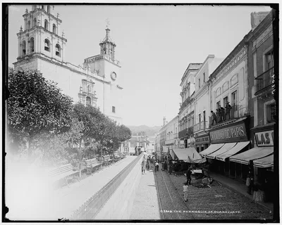 Parroquia of Guanajuato, The, Mexico, Guanajuato, 1880