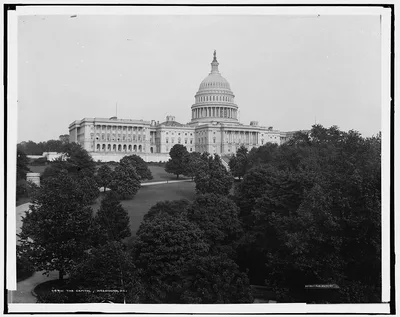 Capitol, Washington, D.C., The, District Of Columbia, 1880