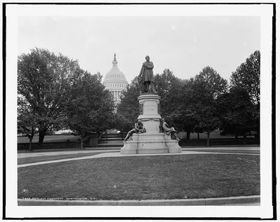 Garfield monument, Washington, D.C, District Of Columbia, 1880