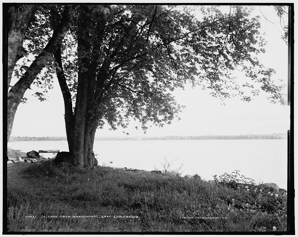 Celeron [i.e. Celoron] from Greenhurst, Lake Chautauqua, New York (State), 1880
