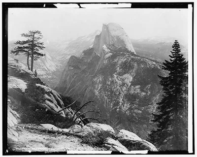 High Sierras and Tenaya Canyon from Glacier Point, Yosemite Valley,…, California, 1901