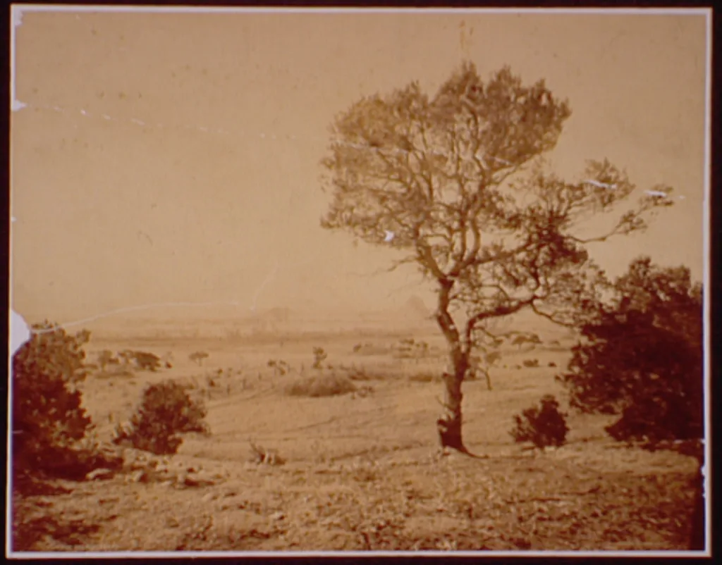 The Spanish Peaks, Colorado, 1879