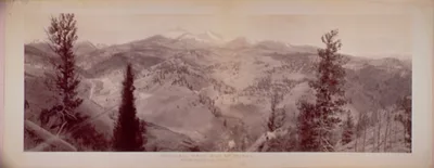 Marshall Pass and Mt. Ouray, Colorado, 1890